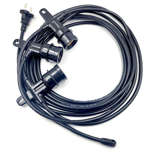 체인형 조명기구 파티 전등선 10M 3구, 1개