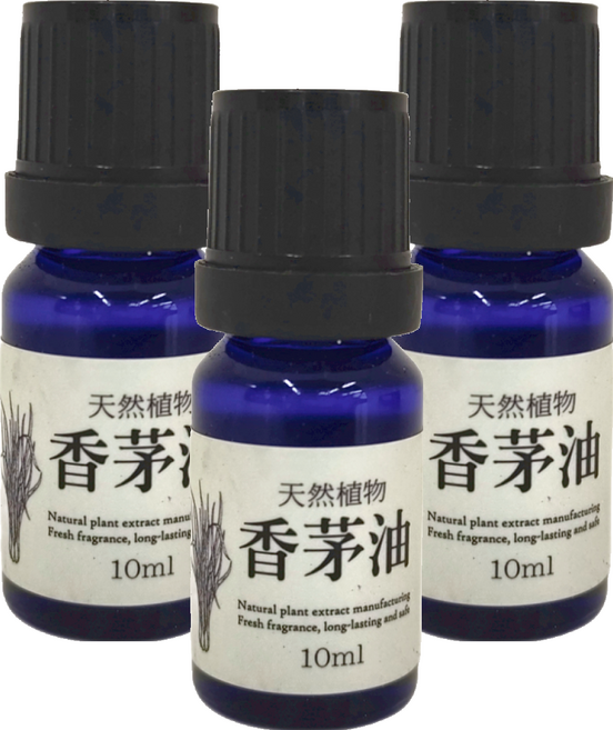 MAN TING XIANG 滿庭香 天然植物香茅油 IO-305, 10ml, 3瓶