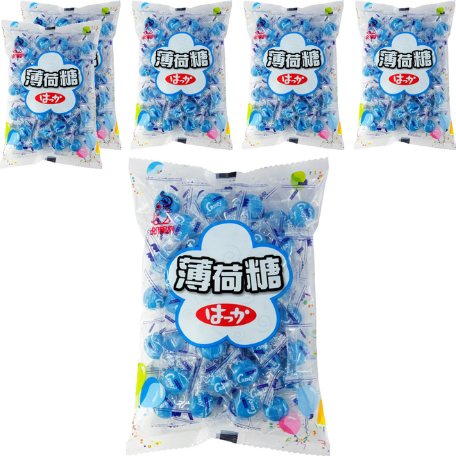 品味食族 薄荷糖, 220g, 6袋