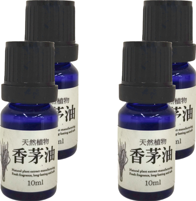 MAN TING XIANG 滿庭香 天然植物香茅油 IO-305, 10ml, 4瓶