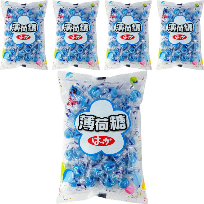 品味食族 薄荷糖, 220g, 5袋