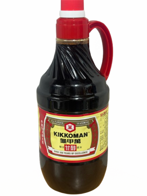 KIKKOMAN 龜甲萬 甘醇醬油, 1.6L, 1瓶