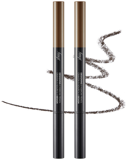 fmgt 디자이닝 아이브로우 오토펜슬 0.3g, 05다크브라운, 2개