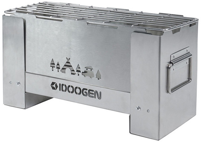 아이두젠 인디언렉타 접이식 경량화로대 꼬치구이 석쇠 포함, 1세트