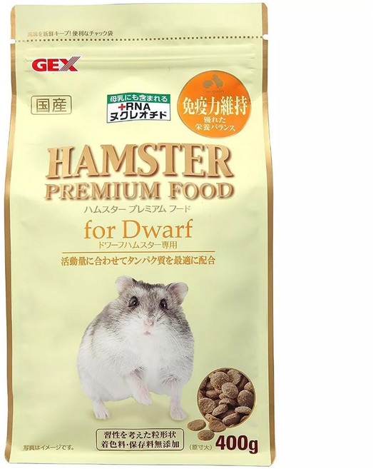 GEX RNA配方 倉鼠優質蛋白質主食, 400g, 1包