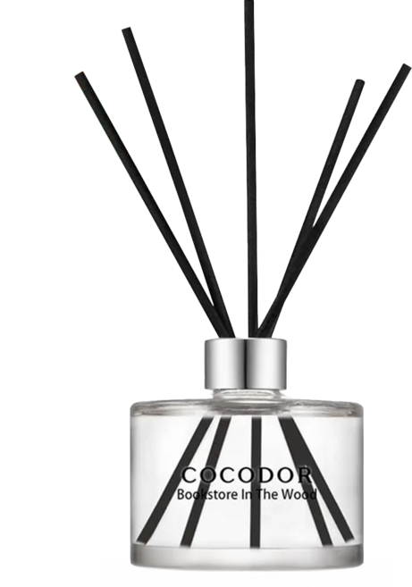 COCODOR 珂珂朵爾 Reed Diffuser 經典擴香瓶 擴香瓶 + 擴香棒5支, 森林書店, 200ml, 1組