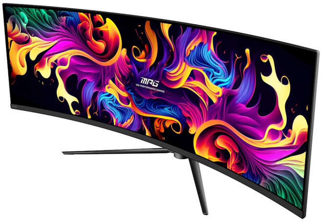 msi 微星 曲面電競螢幕 DQHD 144Hz 0.03ms Type-C, 49吋, MPG 491CQP QD-OLED