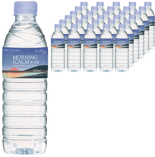 모닝캄 생수, 500ml, 60개
