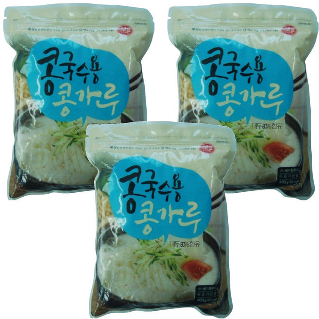 햇살나래 콩국수용 콩가루, 3개, 400g