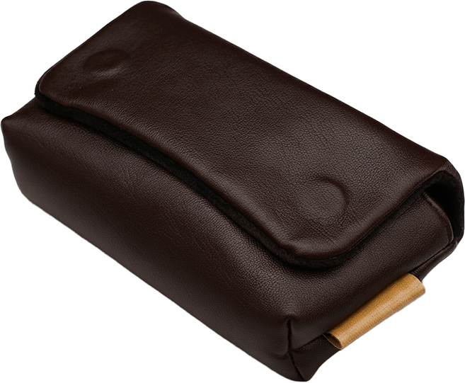 모인 컴팩트 카메라 파우치, 브라운, 1개