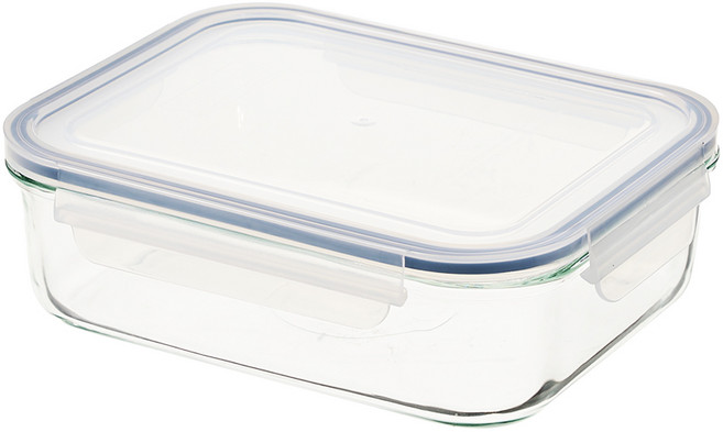 글라스락 라인 직6호 직사각, 1개, 2L