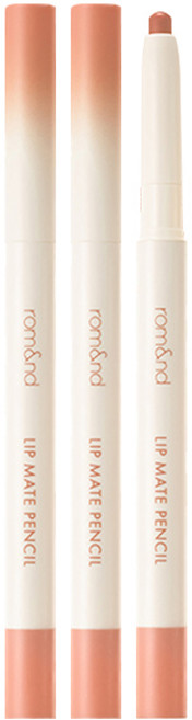 [비건뷰티] 롬앤 립 메이트 펜슬 0.5g, 카야 베이지, 2개