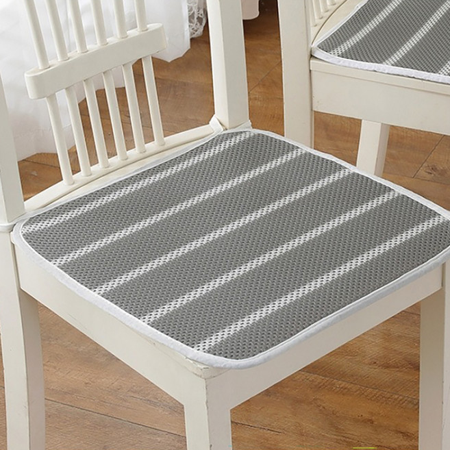 메쉬 자동차 벌집방석 사무실 의자 사계절 쿨방석, 그레이