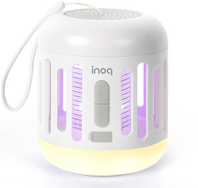 이노크아든 2in1 충전 무선 캠핑 랜턴 겸용 모기 퇴치기, IA-IB500(옐로우)