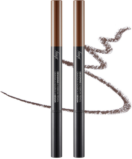 fmgt 디자이닝 아이브로우 오토펜슬 0.3g, 03브라운, 2개