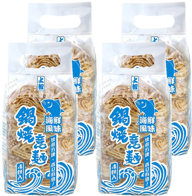 上智 鍋燒意麵 海鮮風味, 280g, 4袋