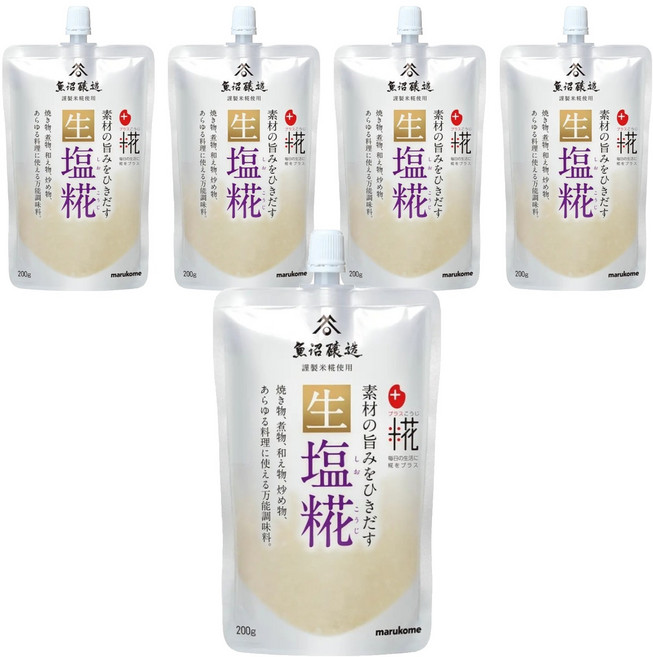 marukome 生鹽麴, 200g, 5包
