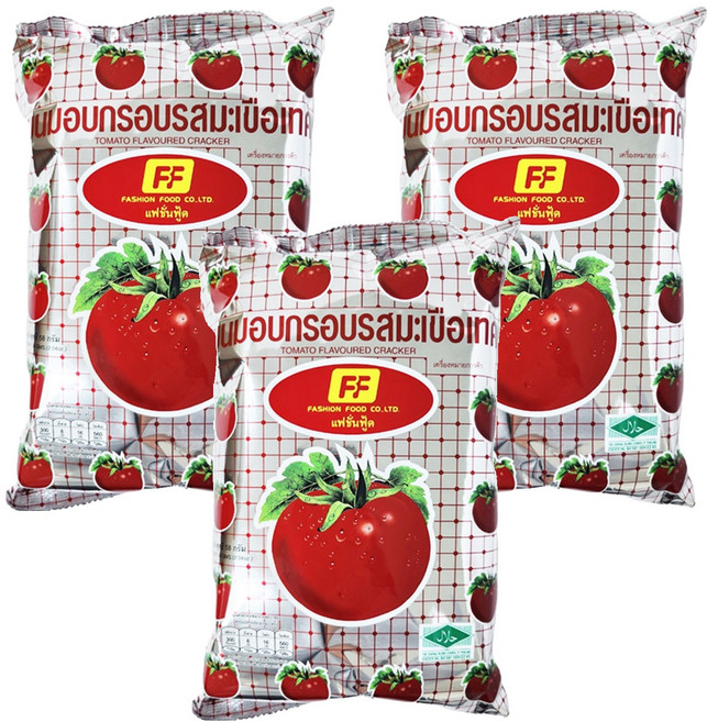 FF 토마토 플레이버 크래커, 3개, 58g