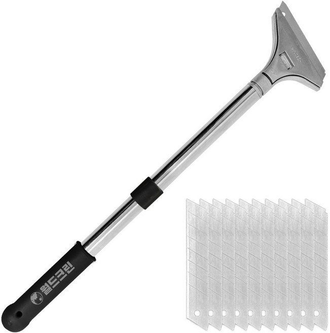 월드크린 밀칼 스크래퍼 2단+칼날 10p, 1세트