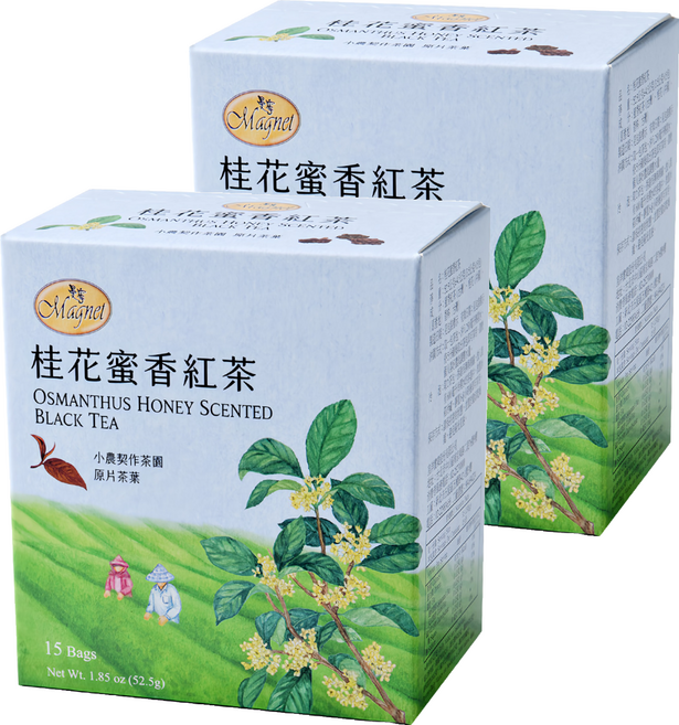 Magnet 曼寧 曼寧桂花蜜香紅茶, 3.5g, 15包, 2盒