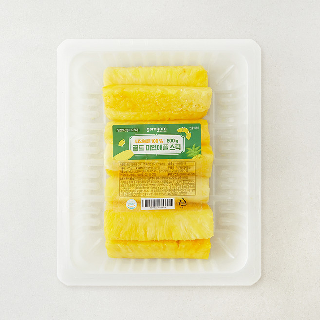 곰곰 골드 파인애플 스틱, 1개, 800g