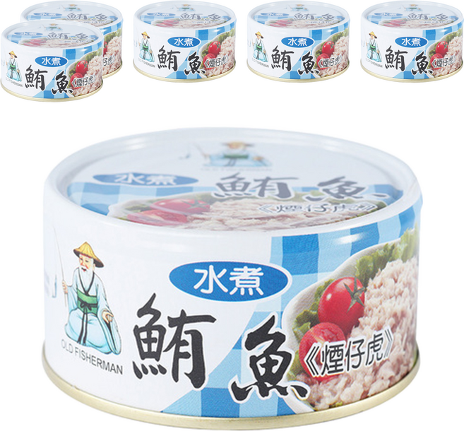 同榮 水煮鮪魚, 180g, 6罐