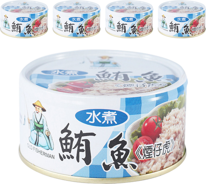 同榮 水煮鮪魚, 180g, 5罐