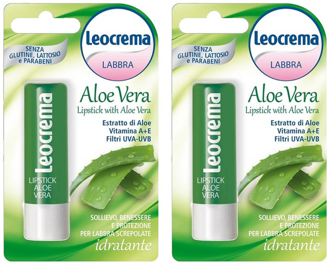 Leocrema 蕾歐瑪 潤唇膏, 5.5ml, 2支