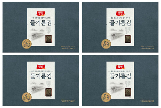 동원에프엔비 양반 들기름김 선물세트, 4세트