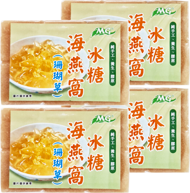 茂格生機 冰糖海燕窩, 280g, 4包
