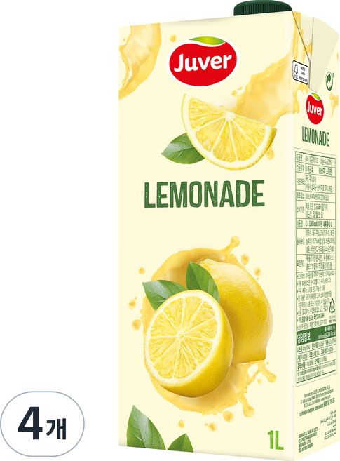 후버 레몬 에이드, 1L, 4개