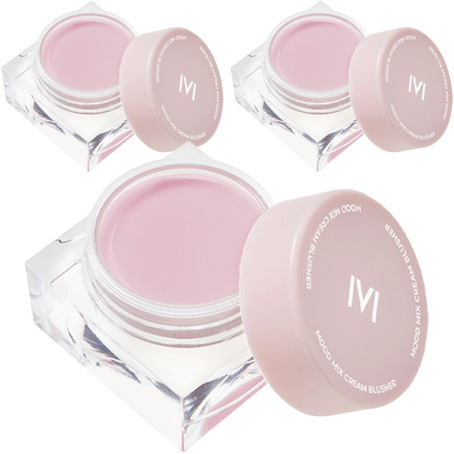 매드피치 무드 믹스 크림 블러셔 10g, 블라썸 블러셔, 3개
