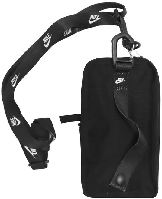 NIKE 耐吉 CLUB 手機斜背包, 黑色, 1個