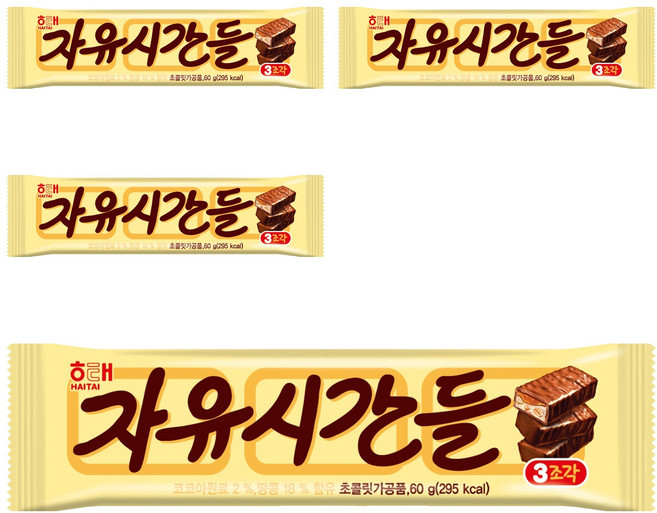 자유시간 자유시간들, 60g, 4개