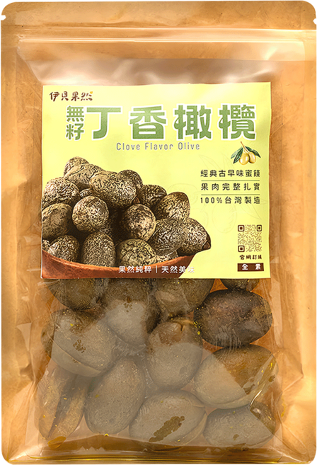 伊貝果然 無籽丁香橄欖, 270g, 1個