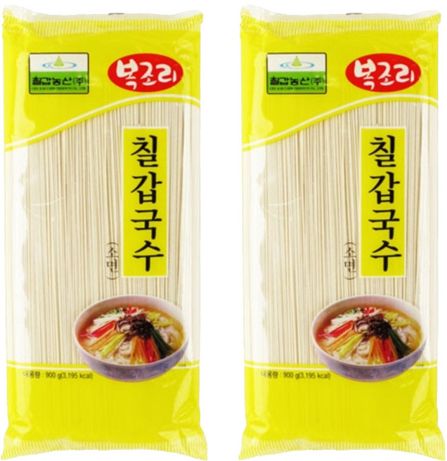 칠갑농산 국수opp 소면, 2.5kg, 2개