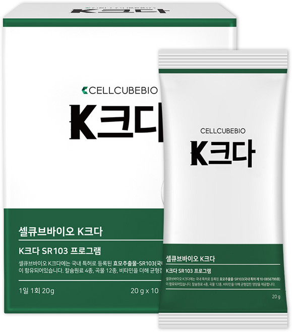 셀큐브바이오 K크다, 10회분, 1개
