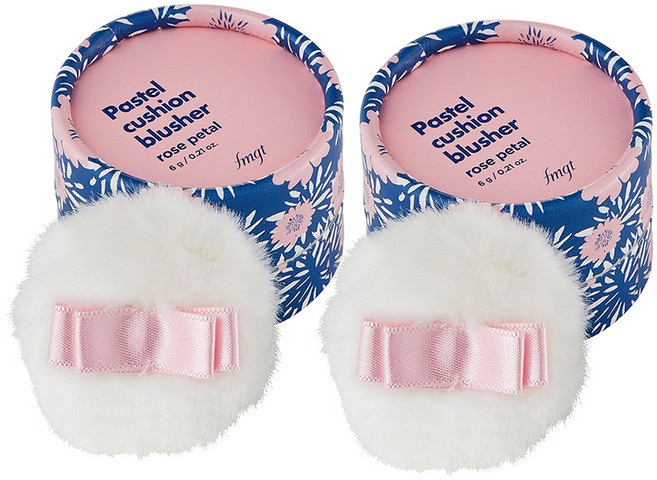 fmgt 파스텔 쿠션 블러셔 6g, 06 로즈페탈, 2개