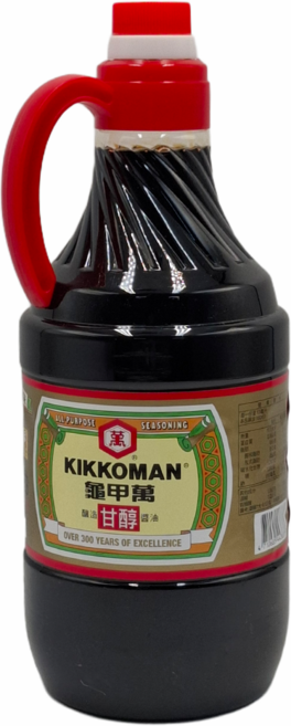 KIKKOMAN 龜甲萬 甘醇醬油, 1.6L, 1瓶