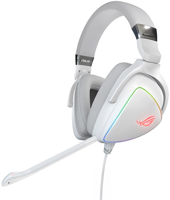 ASUS 華碩 電競耳機, 90YH02HW-B2UA00, 白色