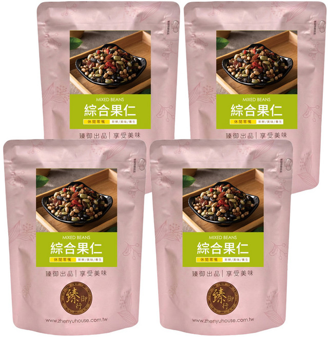 臻御行 綜合果仁, 4個, 300g