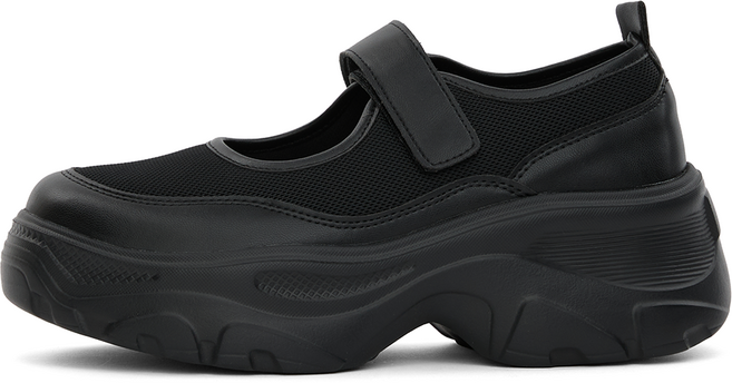 J SHOE Litia 氣墊厚底瑪莉珍運動鞋 6cm