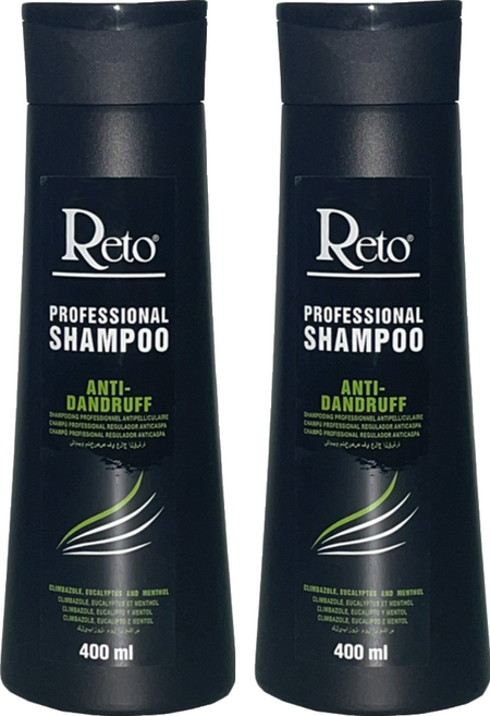 Reto 專業深層抗屑洗髮精, 400ml, 2瓶
