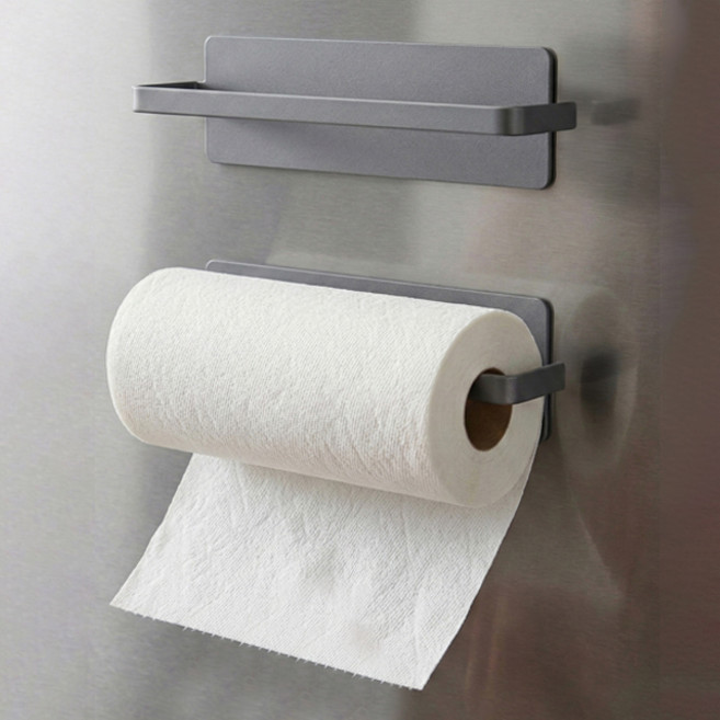 달콤상점 강력 자석 냉장고 키친타올걸이, 그레이, 2개