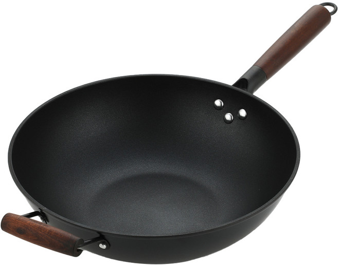 IH 카본스틸 궁중팬, 35cm, 1개