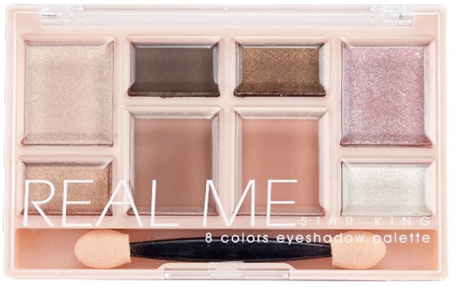 STAR KING 星之冠 展現真我8色眼影盤 台灣製造, 02 時尚大道, 1個