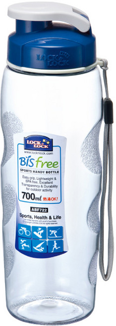 LocknLock 樂扣樂扣 優質水壺, 深藍, 700ml, 1個