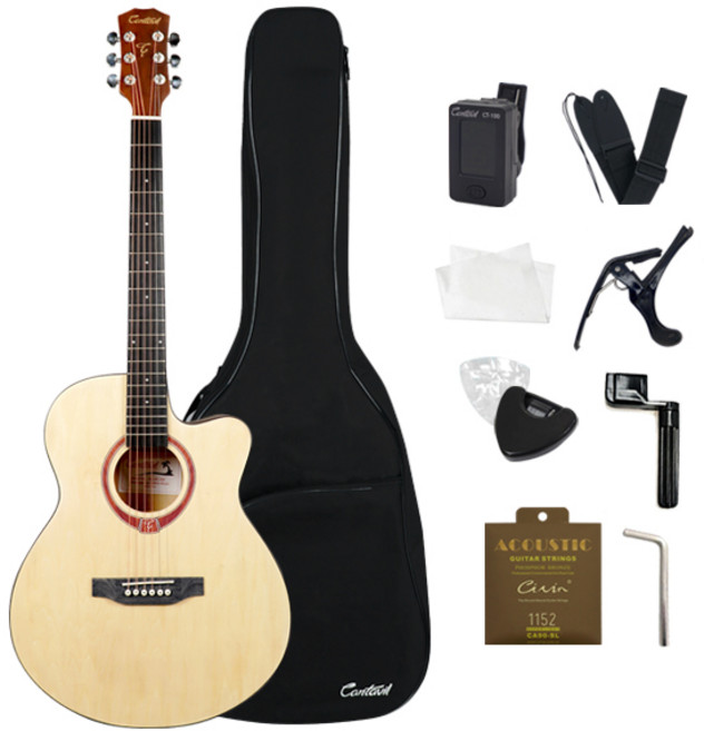 칸타빌 어쿠스틱 입문용 통기타, ALLIE-70, 내추럴, 1개