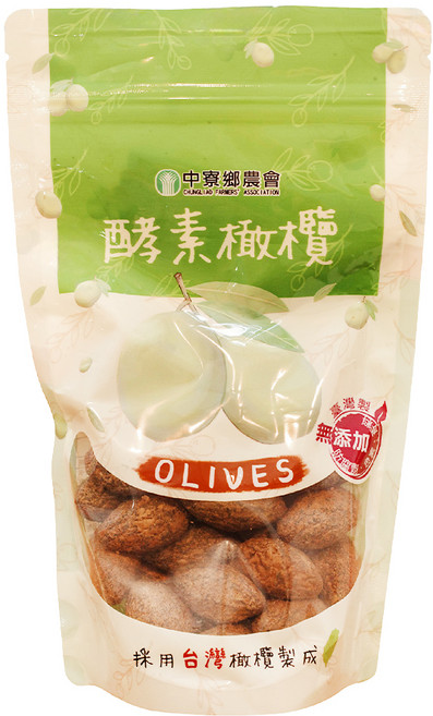 中寮鄉農會 酵素橄欖, 250g, 1包
