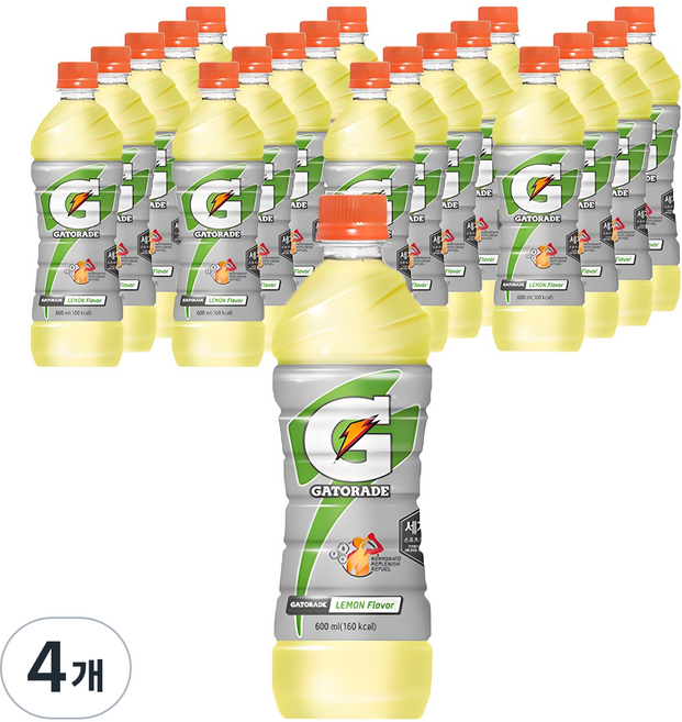 게토레이 레몬, 600ml, 80개